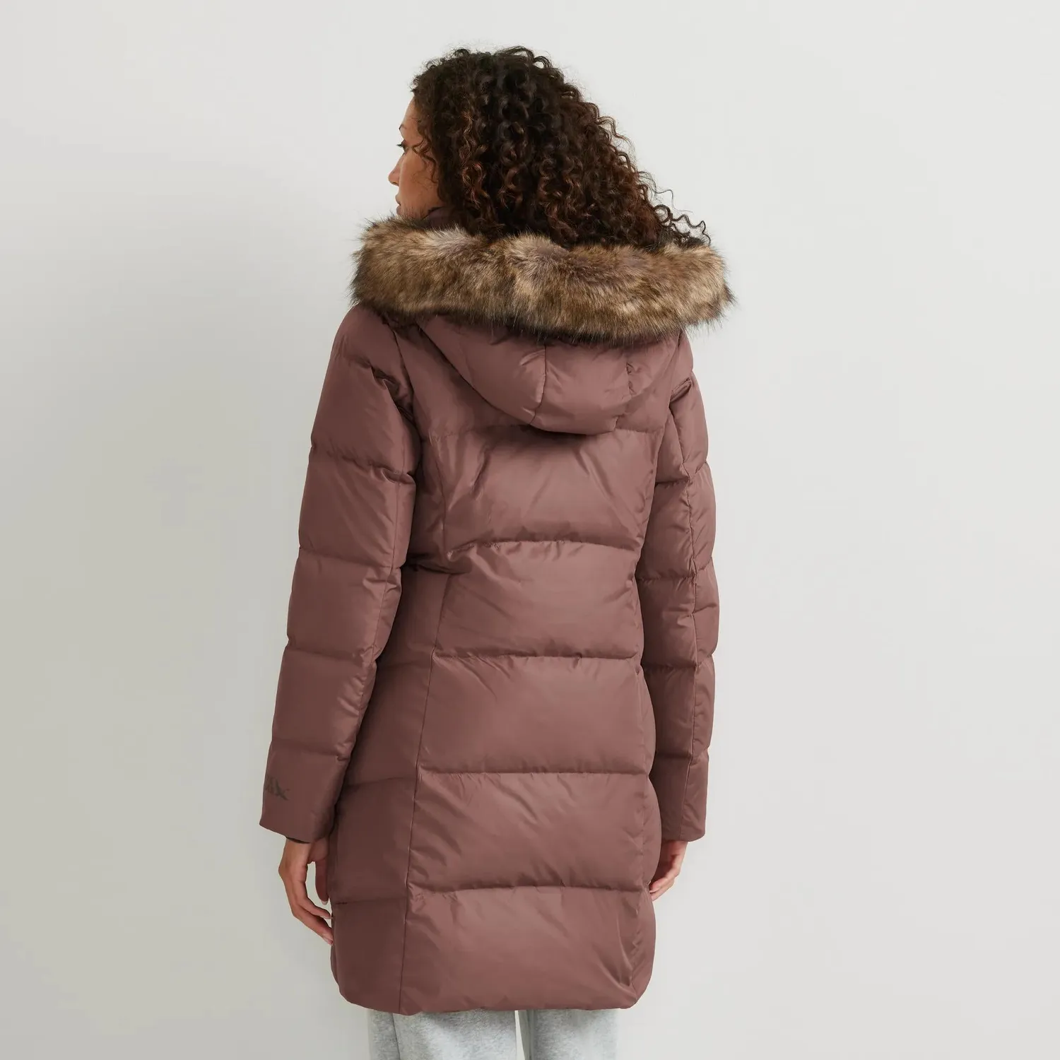 Eddie Bauer Lodge Cascadian parka puf dama mov
