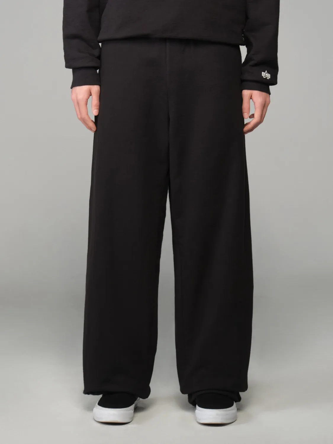 Essentials Essential pantaloni de trening negri bumbac