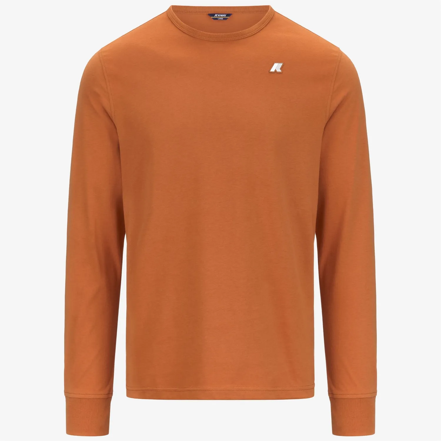 K-Way Elmer JS Peach tricou portocaliu bumbac pieptănat