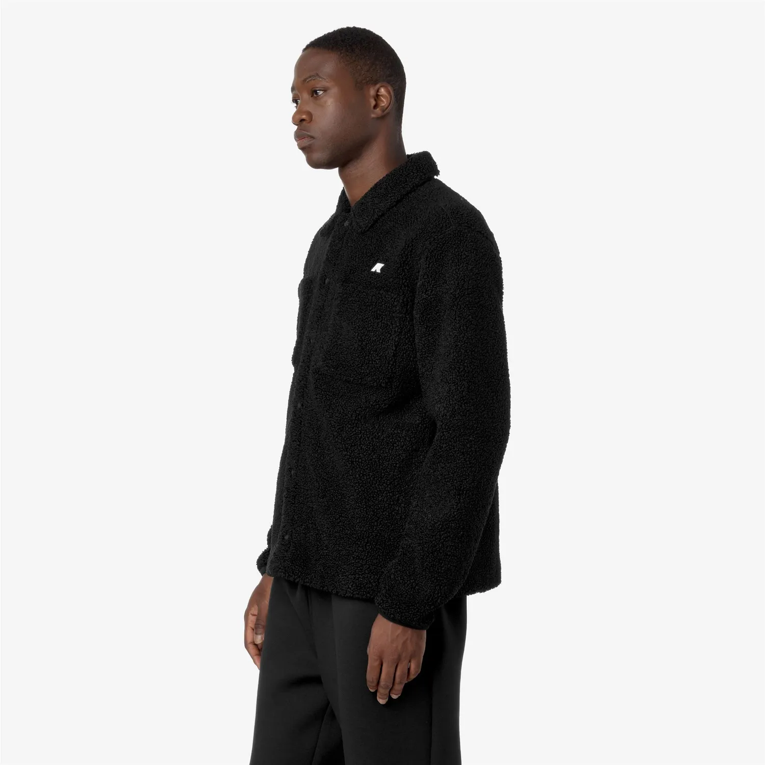 K-Way Cameron Sherpa Polar jacheta fleece negru calduroasa