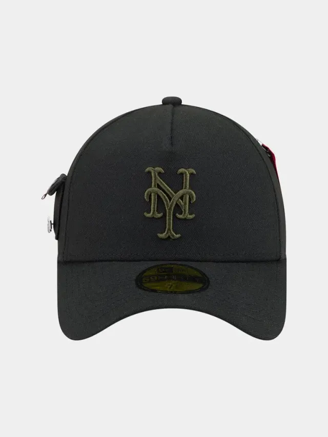 Alpha Industries Mets 59FORTY șapcă neagră fitted