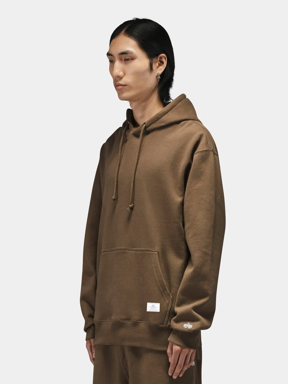 Alpha Industries Essential hanorac espresso bumbac-poliester