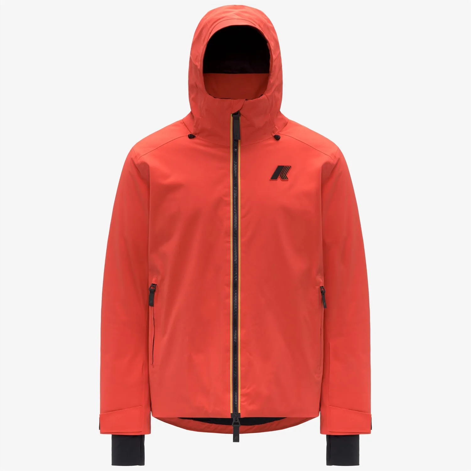 K-Way Lesarcs 2L Twill geaca schi portocalie impermeabila