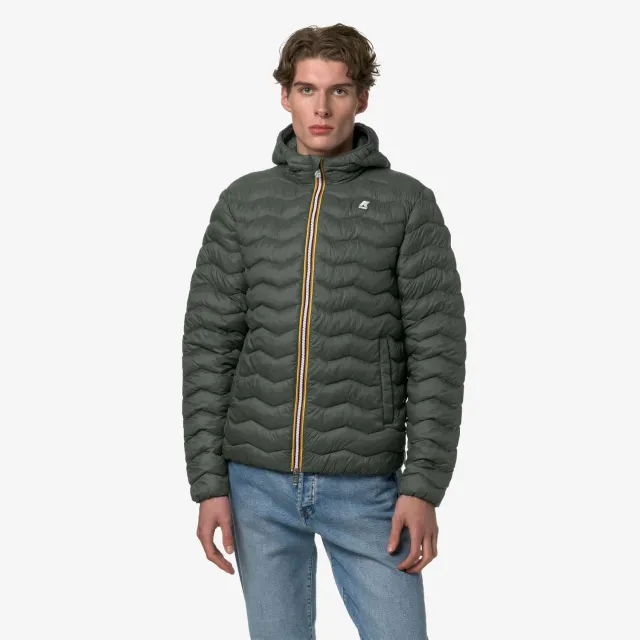 K-Way Jack Quilted Warm geacă bărbați verde matlasată