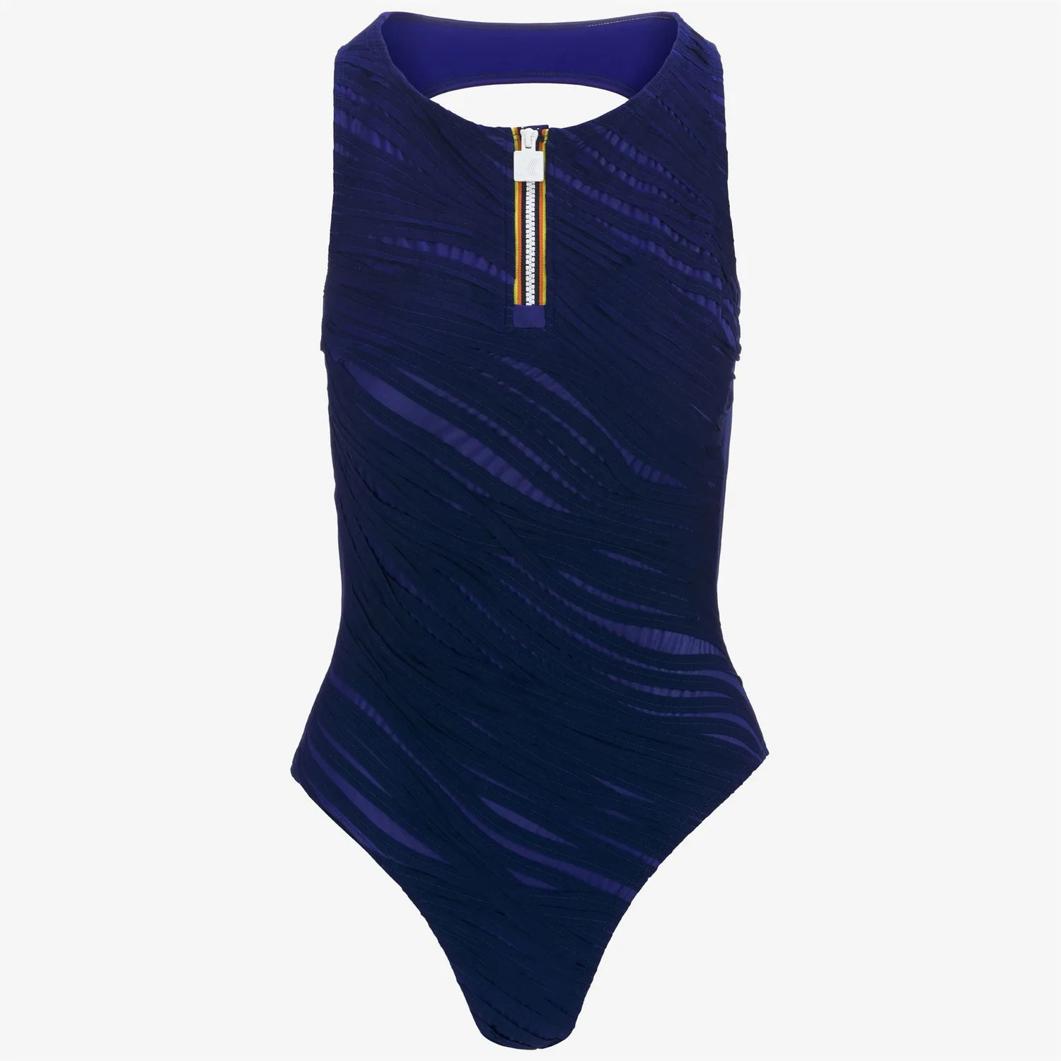 K-Way Enty costum baie dama albastru intreg dintr-o piesa
