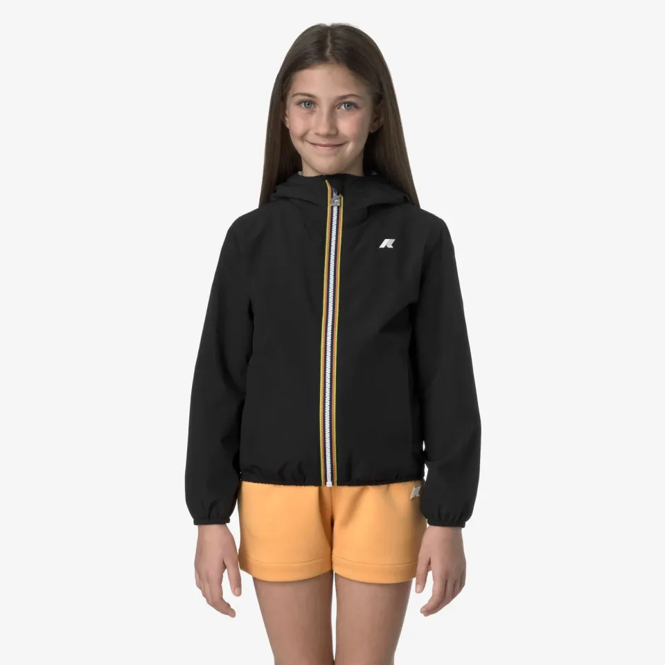 K-Way Lily Stretch geacă fete negru impermeabilă
