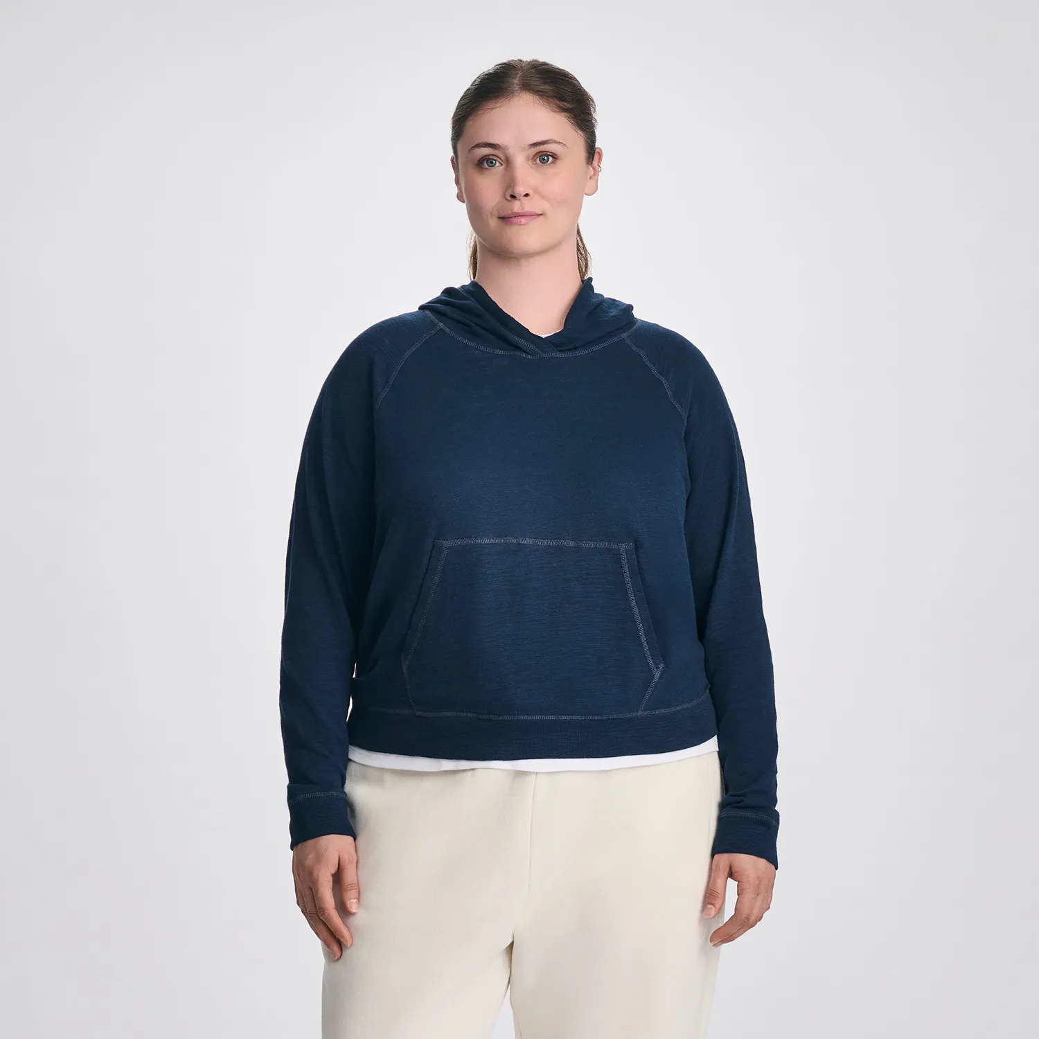 Eddie Bauer Waverly hanorac damă Azure bumbac