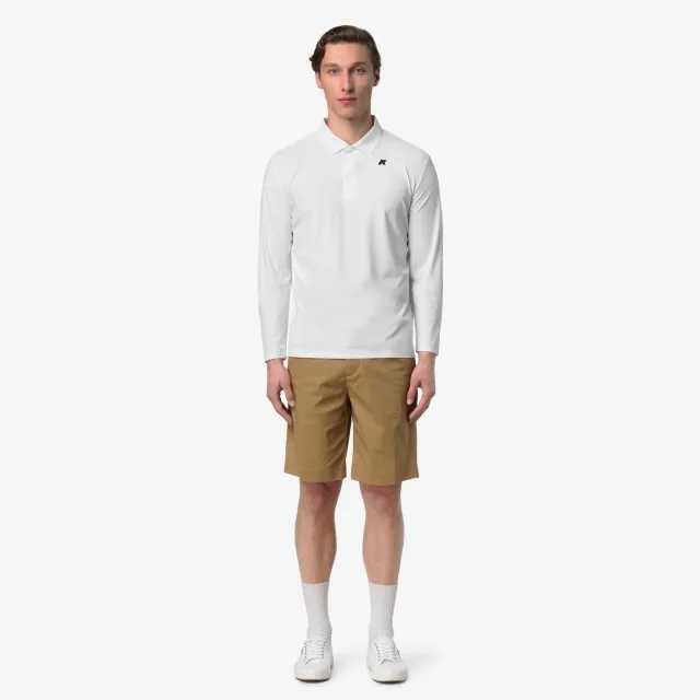 K-Way Severe Twill Tech Golf șort chino bărbați maro