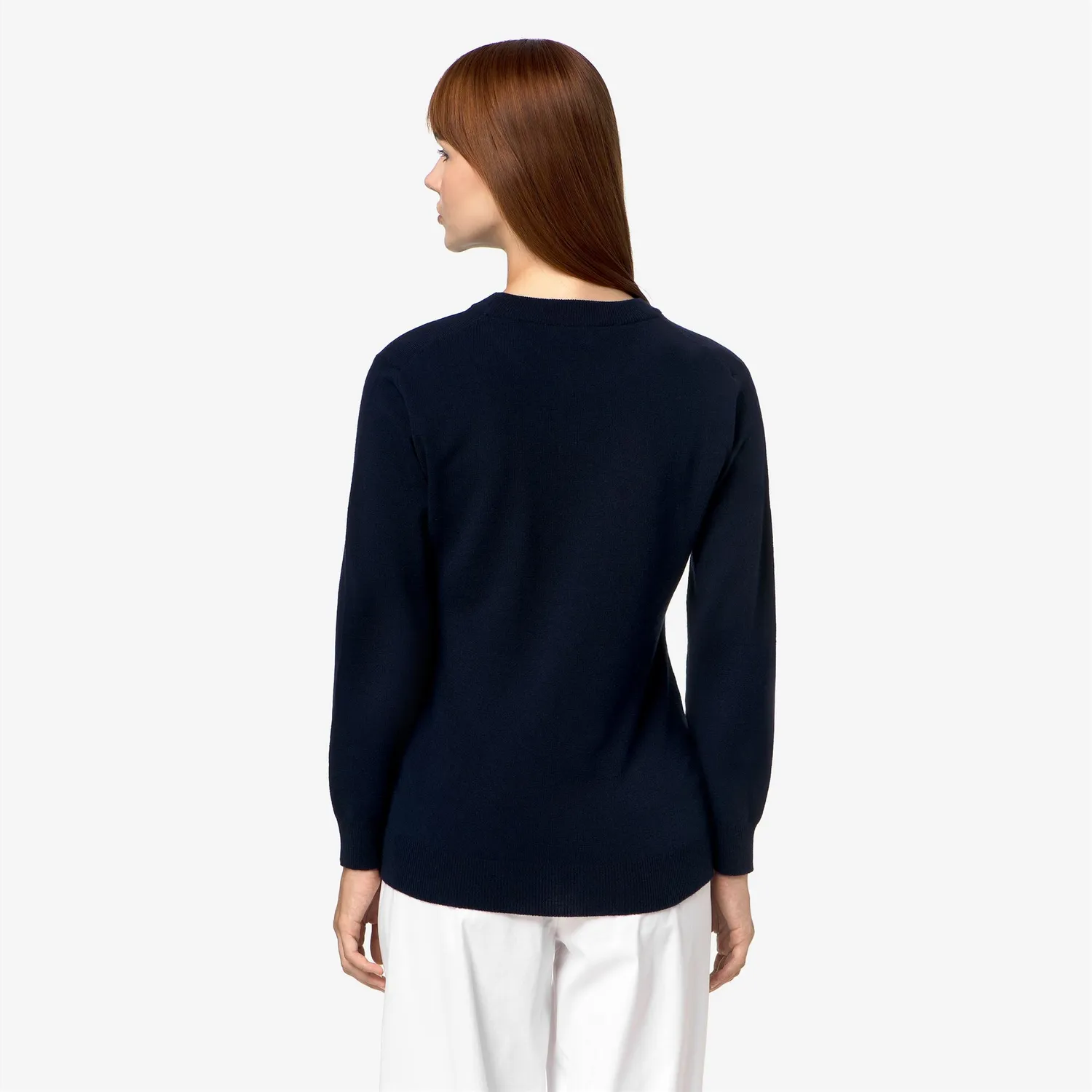K-Way Atiba Merino pulover femei blue evening