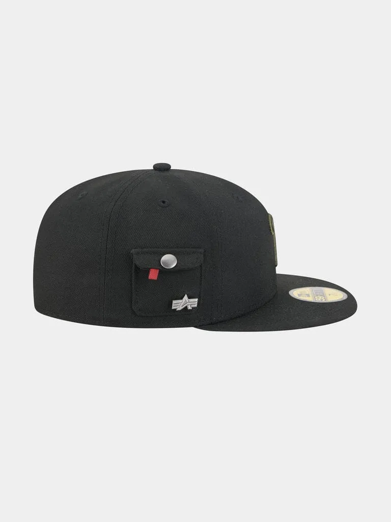 Alpha Industries Phillies 59FIFTY sapca fitted neagra