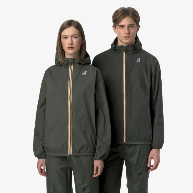 K-Way Le Vrai Claude geacă unisex verde impermeabilă