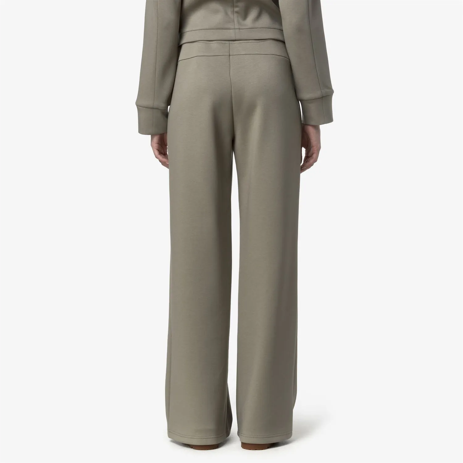 K-Way Loire Light Spacer pantaloni damă verzi evazați