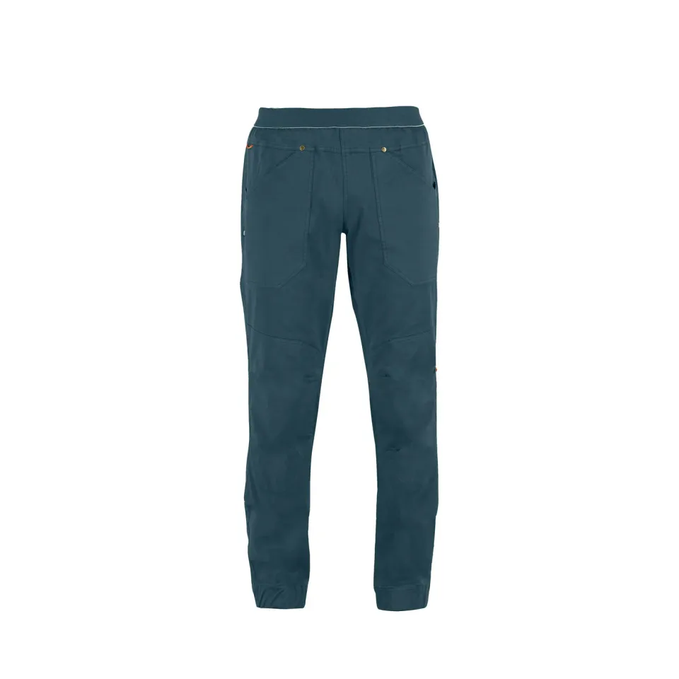 Karpos Castagno pantaloni bumbac vopsiți garment-dyed