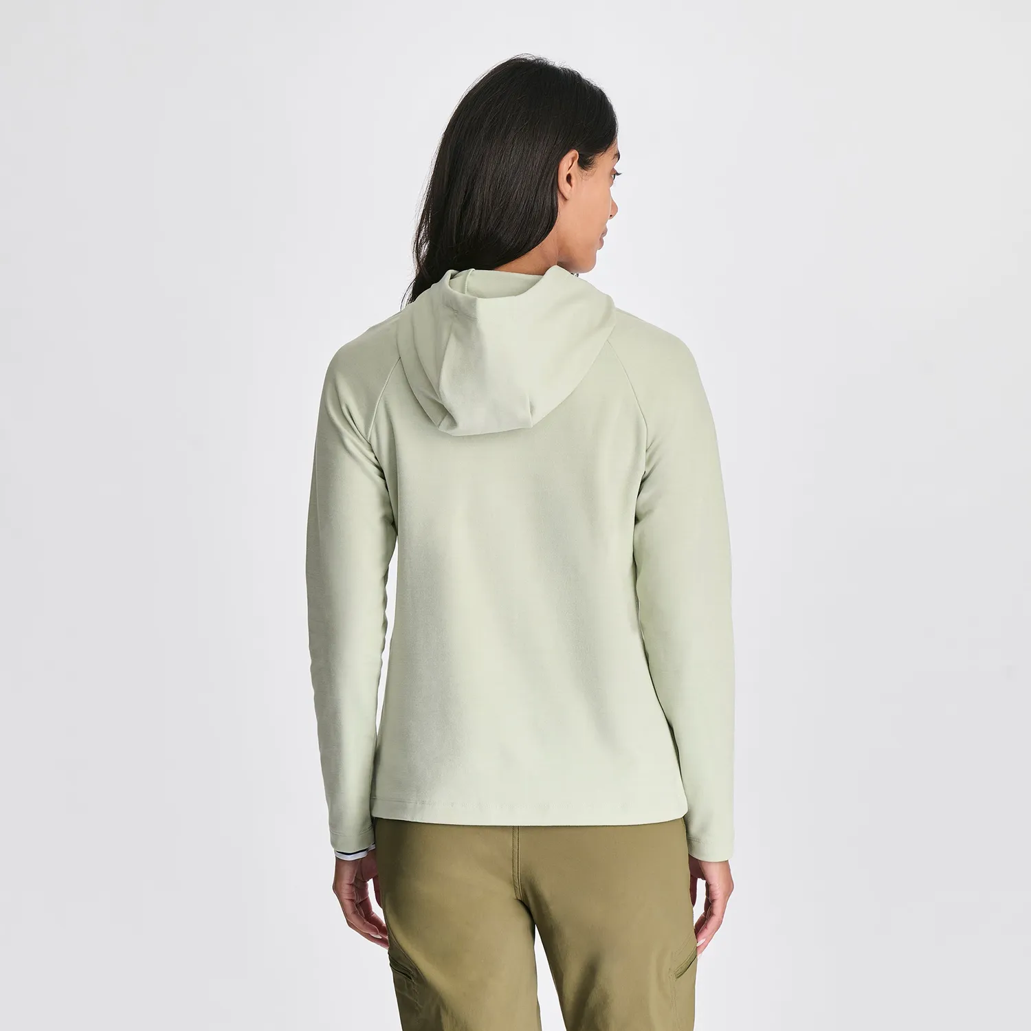 Eddie Bauer Quest Flex hanorac damă wine stretch 4 direcții
