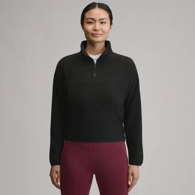 Eddie Bauer Quest 2.0 bluză polar damă Neagră antipilling