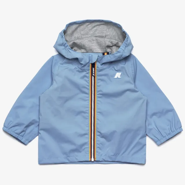 K-Way E. Jack Stretch Nylon geacă copii albastru impermeabilă