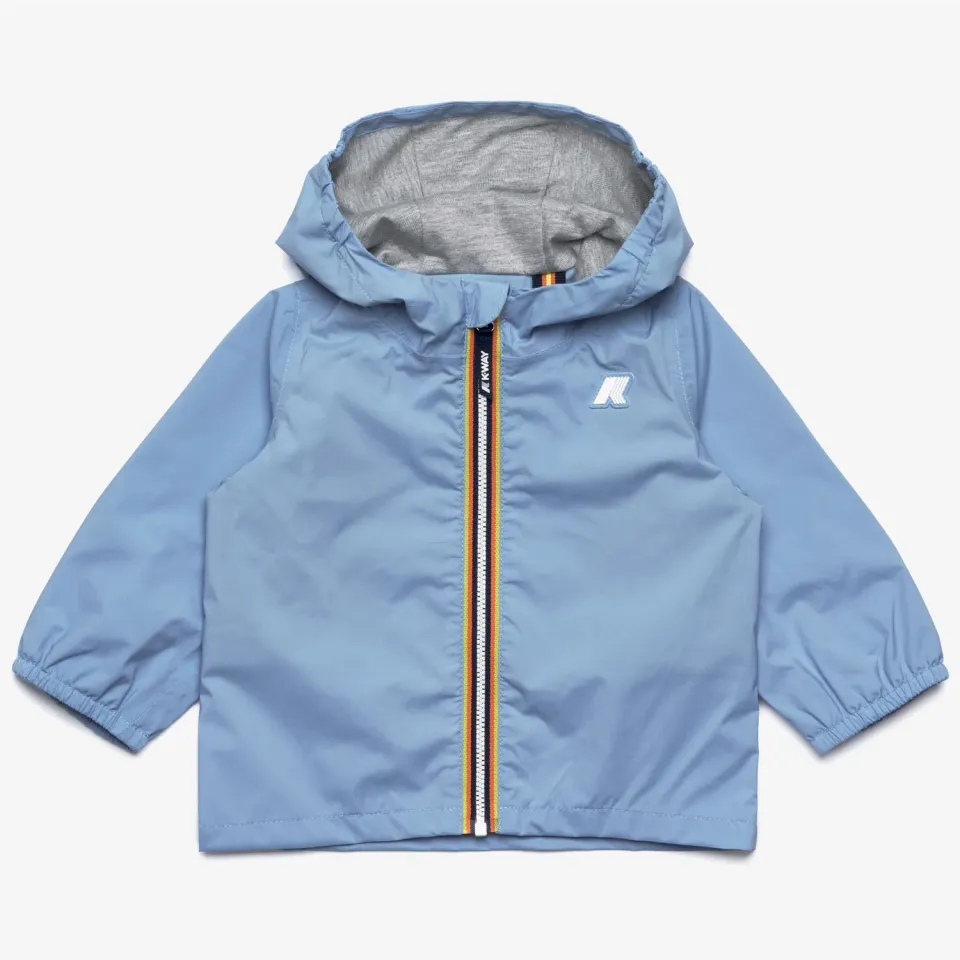 K-Way E. Jack Stretch Nylon geacă copii albastru impermeabilă