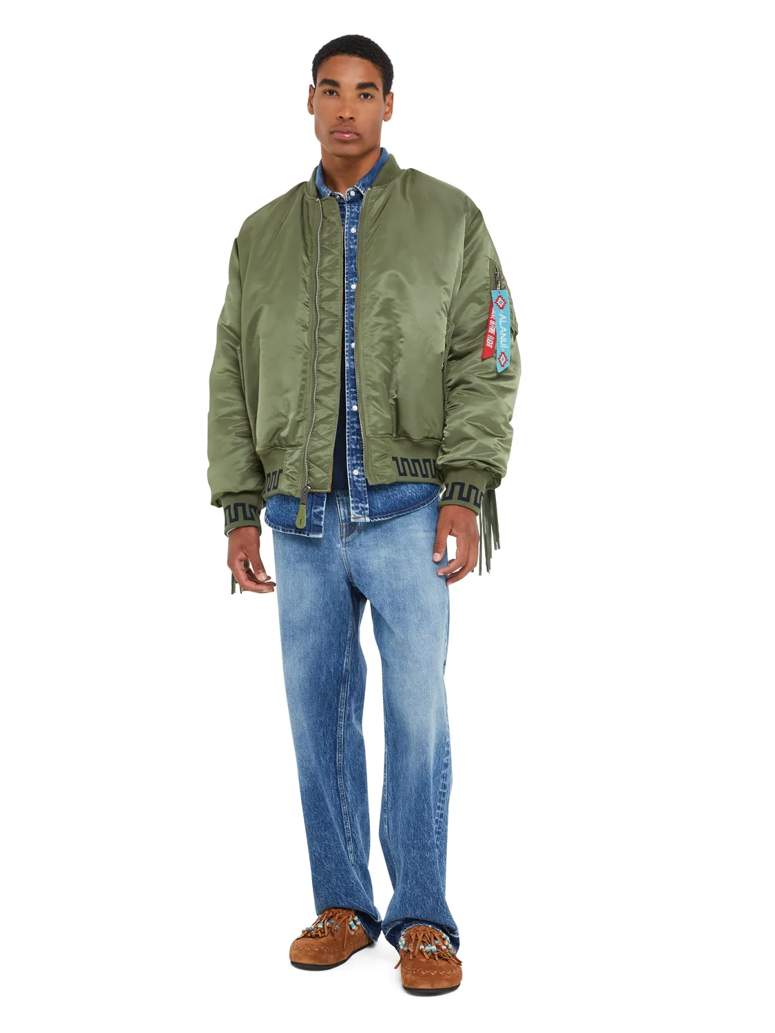 Alpha Industries Alanui MA-1 geaca bomber sage