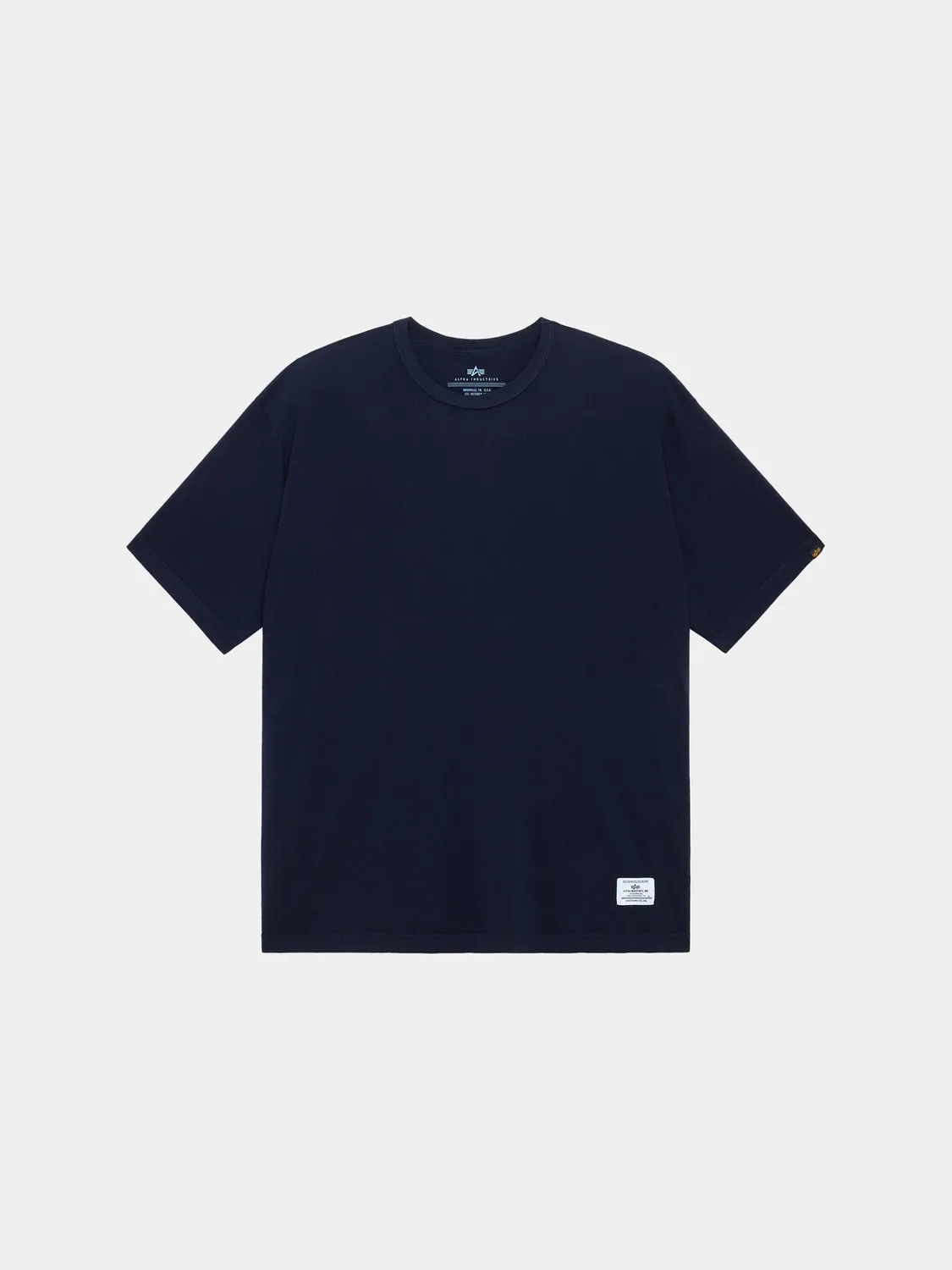 Alpha Industries Relaxed Angels tricou alb-bleu bumbac
