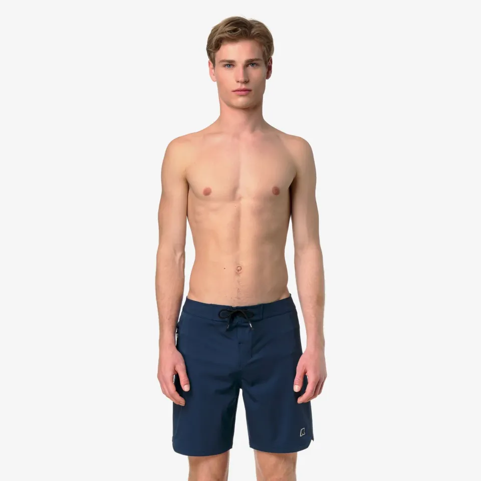 K-Way Haxley Beach LF Sort Baie Blue Insignia Surf