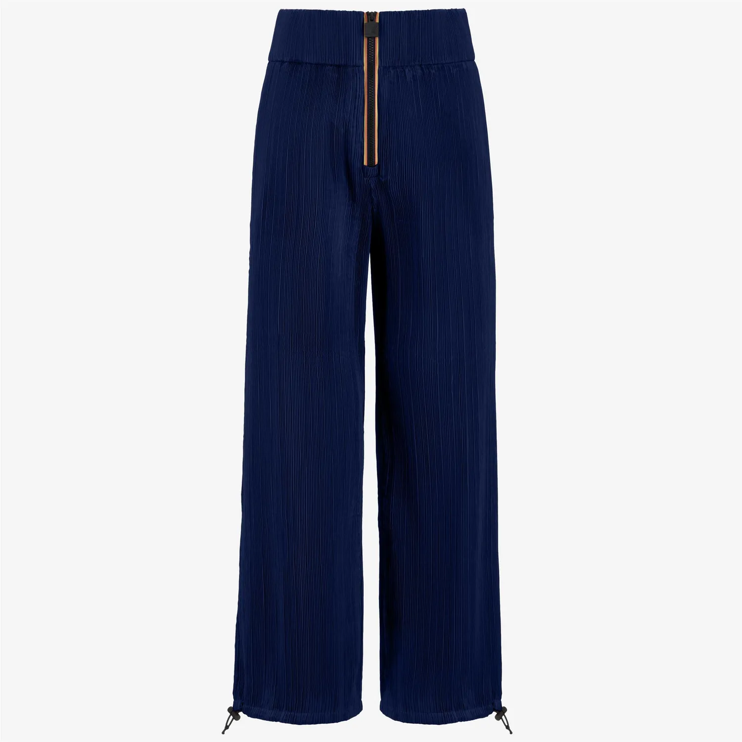 K-Way Baggy Plisse pantaloni dama albastru cobalt