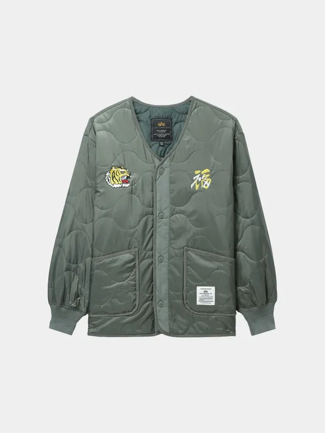 Alpha Industries UNFRM Tiger Liner geaca olive matlasata