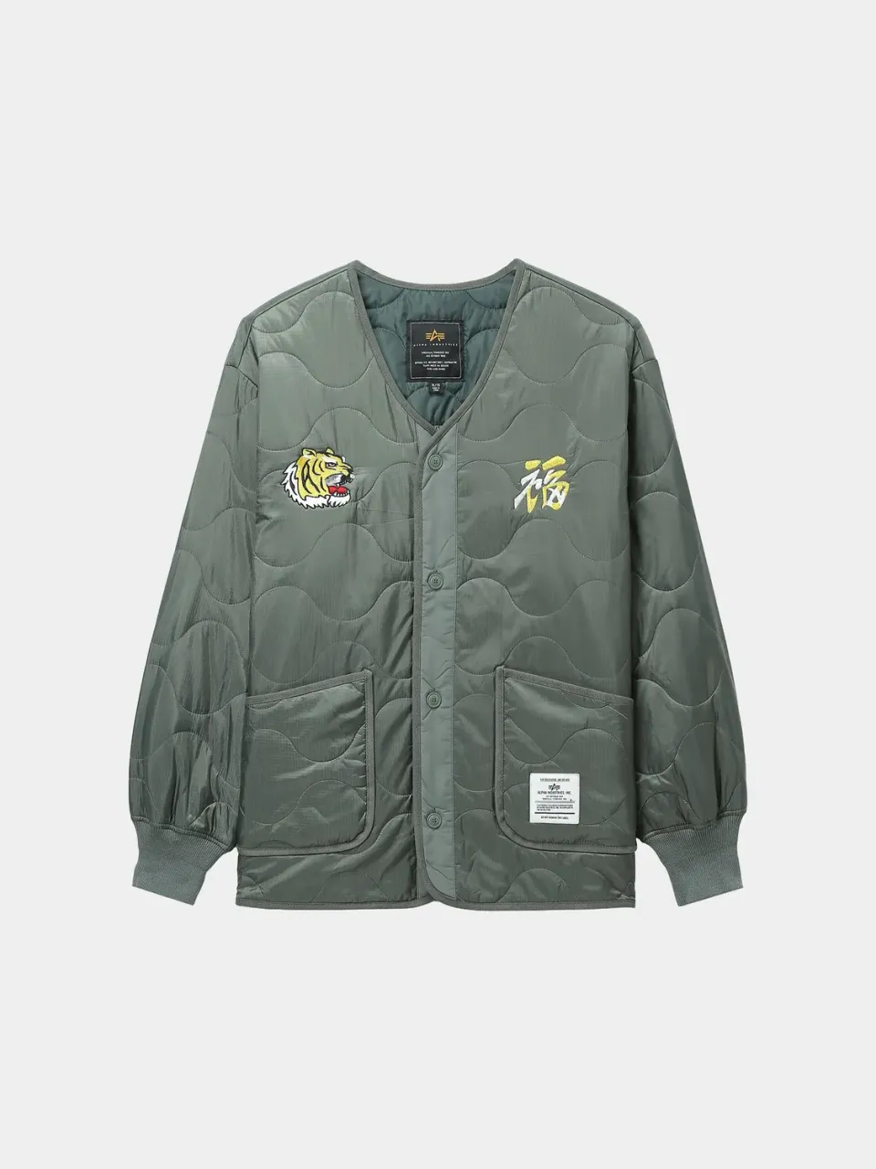 Alpha Industries UNFRM Tiger Liner geaca olive matlasata