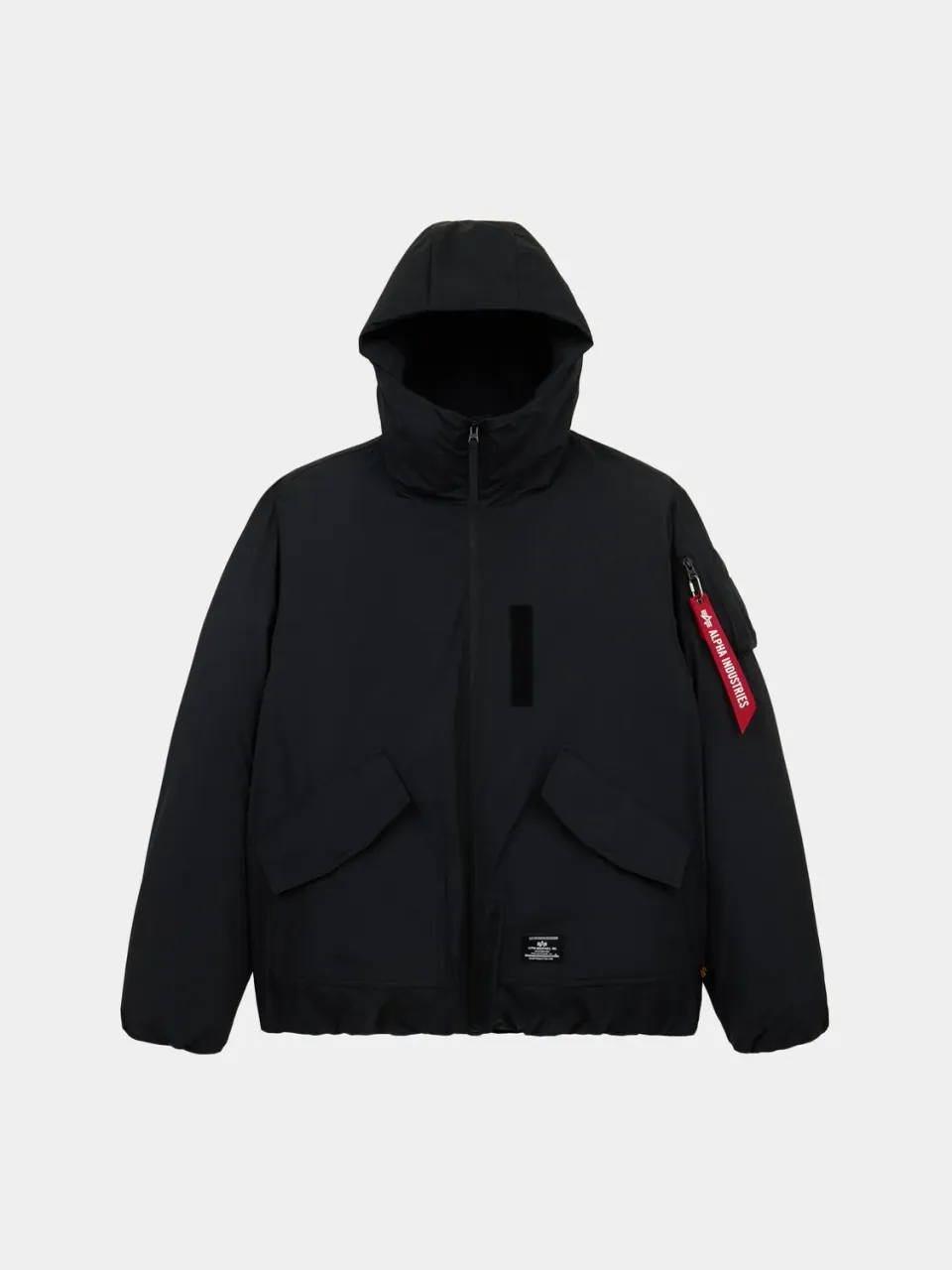 Alpha Industries Lee parka neagra captuseala matlasata