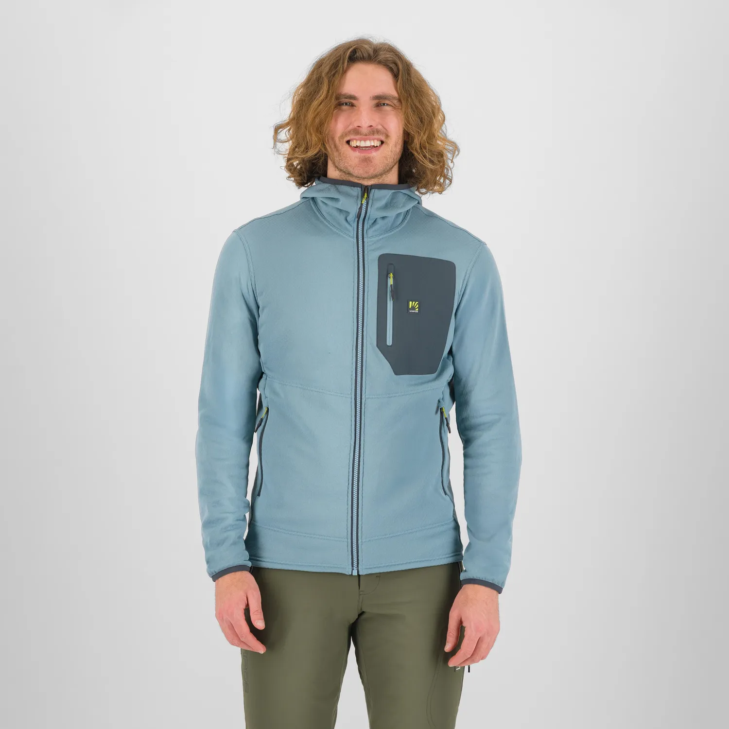 Karpos Antermoia Hoodie polar tehnic cu gluga