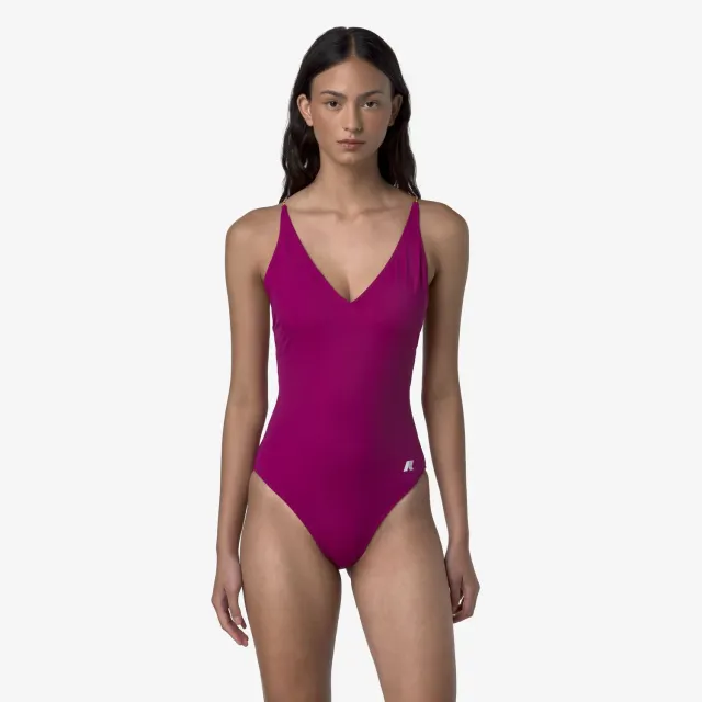 K-Way Crosel costum baie damă fucsia întreg