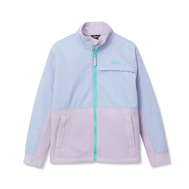 Eddie Bauer Chilali Fleece geacă copii lavandă călduroasă
