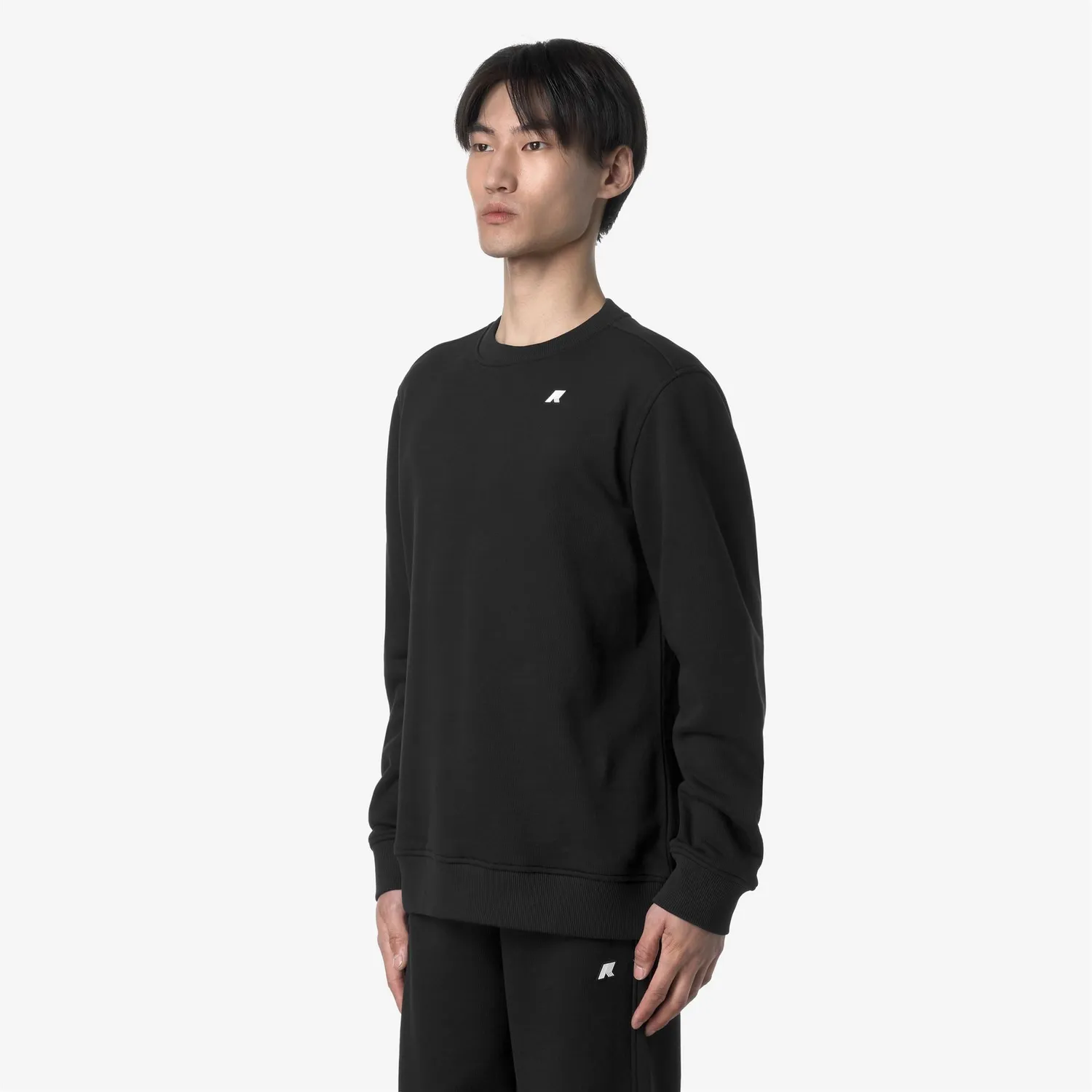 K-Way Baptiste French Terry bluza neagra barbati