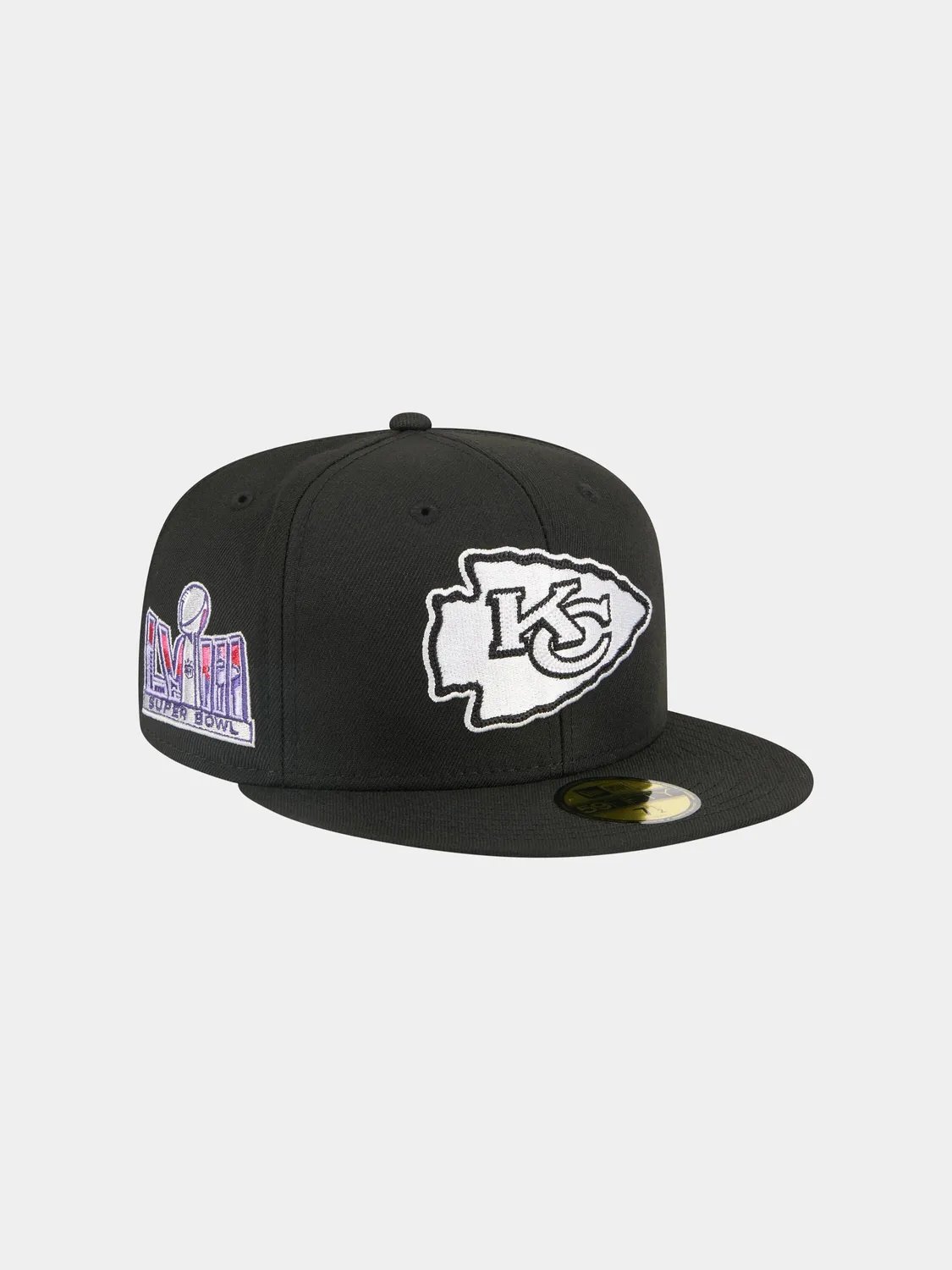 Alpha Industries 59Fifty Kansas City Chiefs șapcă neagră brodată