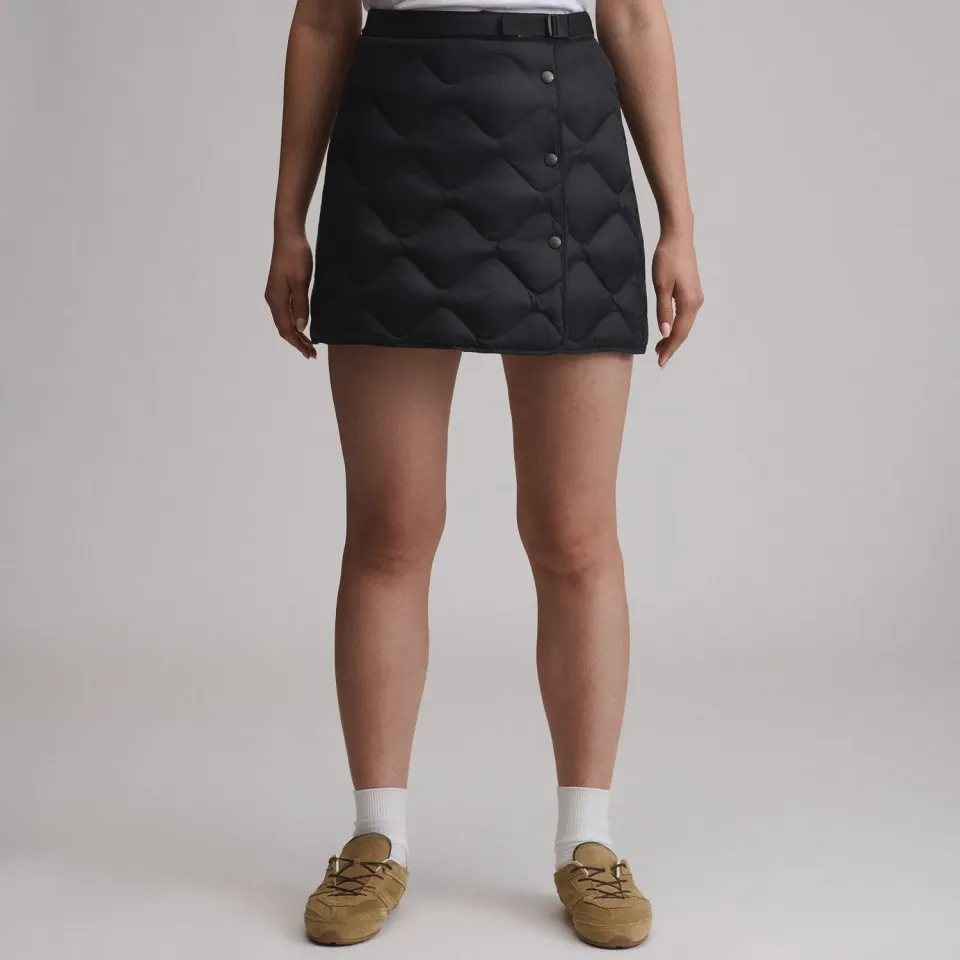 Eddie Bauer Insulated fusta dama mini neagra calduroasa