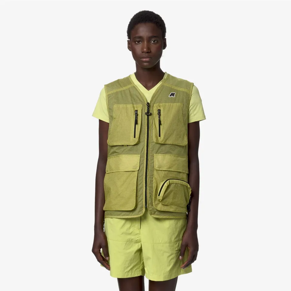 K-Way Allos vesta unisex verde impermeabila ripstop