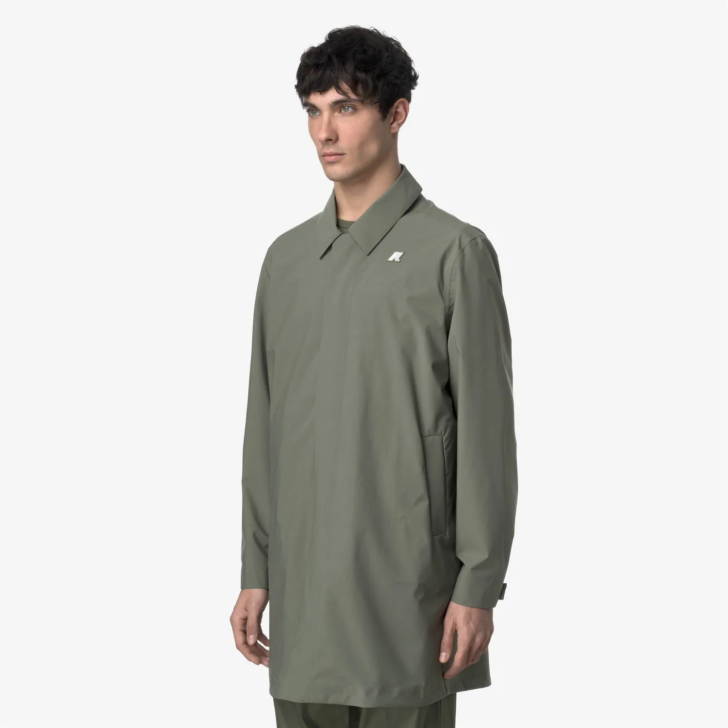 K-Way Kenley Stretch 2L geaca verde 3/4 calduros