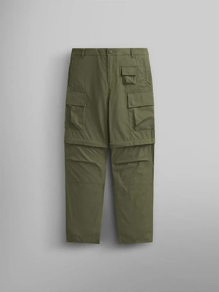 Alpha Industries Convertible Cargo pantaloni OG-107 Green convertibili