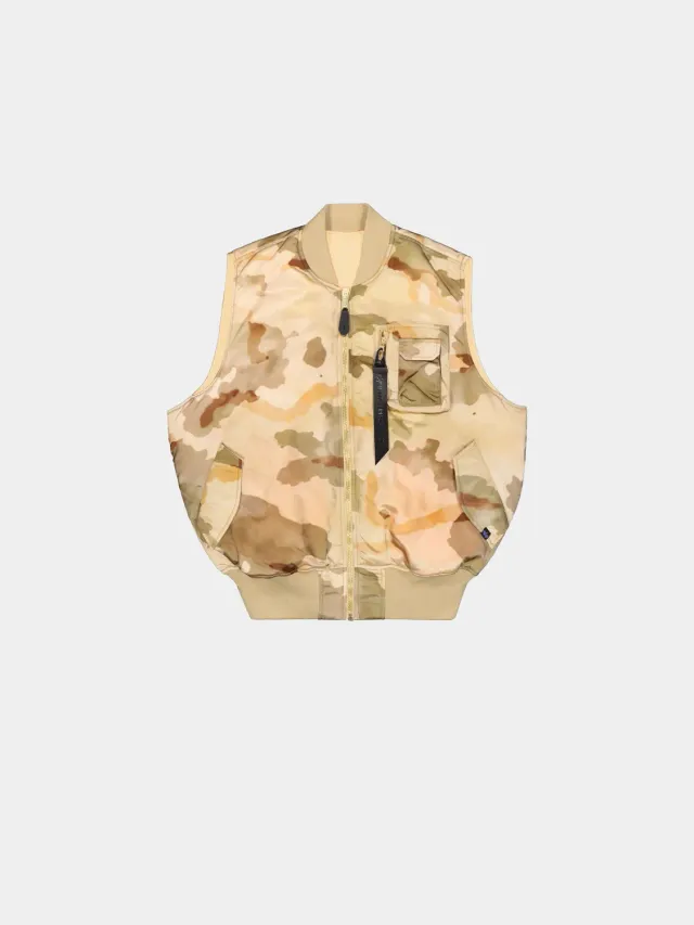 Alpha Industries MA-1 Base vesta camuflaj reversibila desert