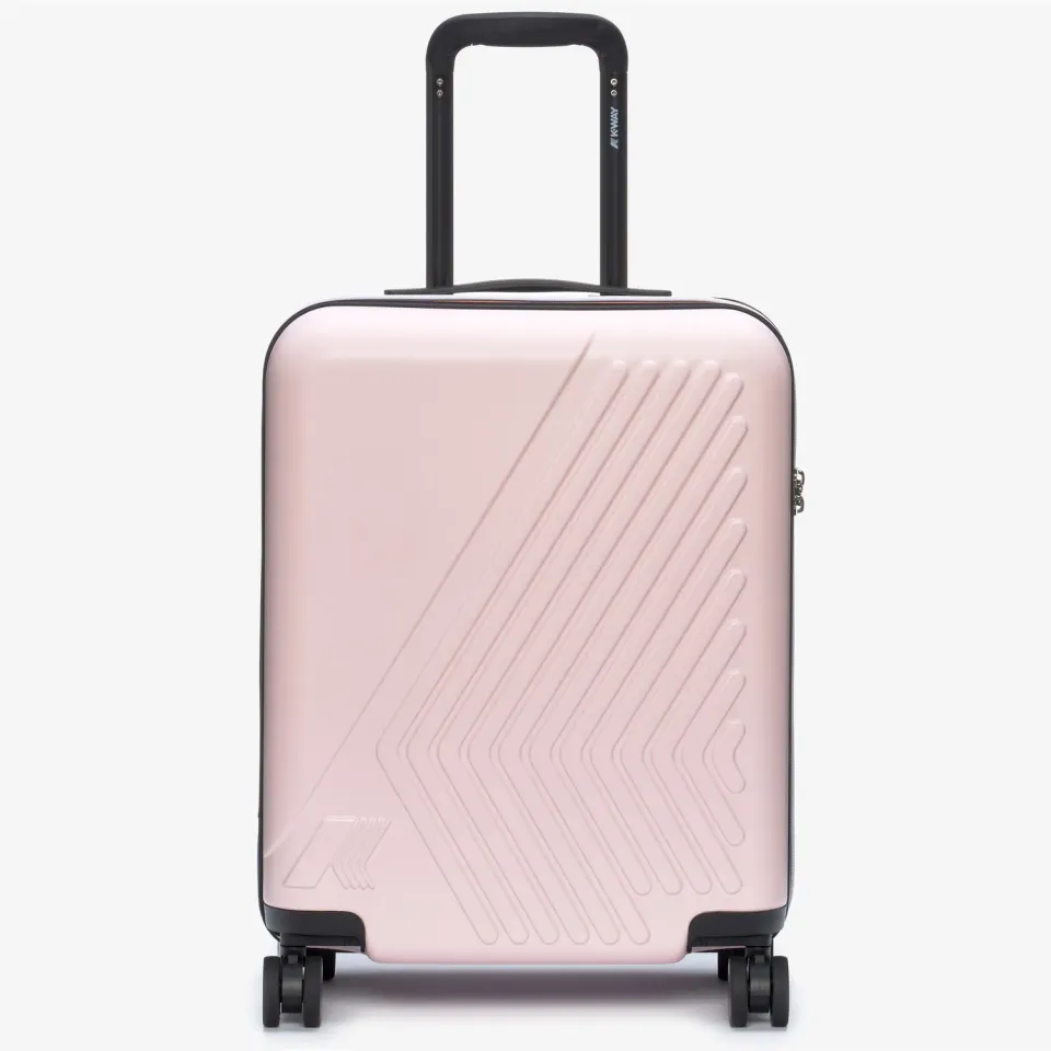 K-Way Eudoxie Logo troler cabina Pink Sallow 39L