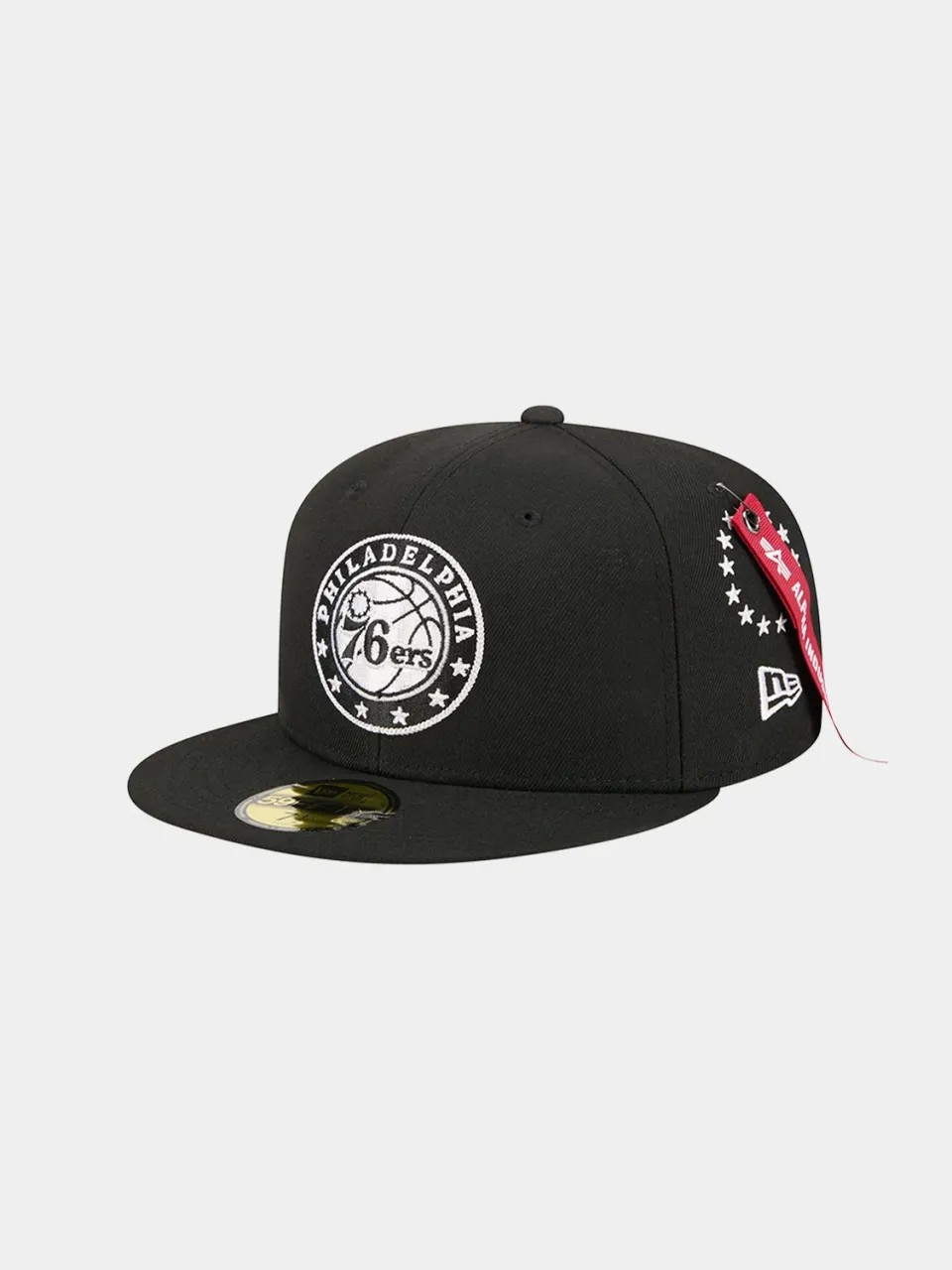 Alpha Industries 59FIFTY sapca negru broderie 76ers