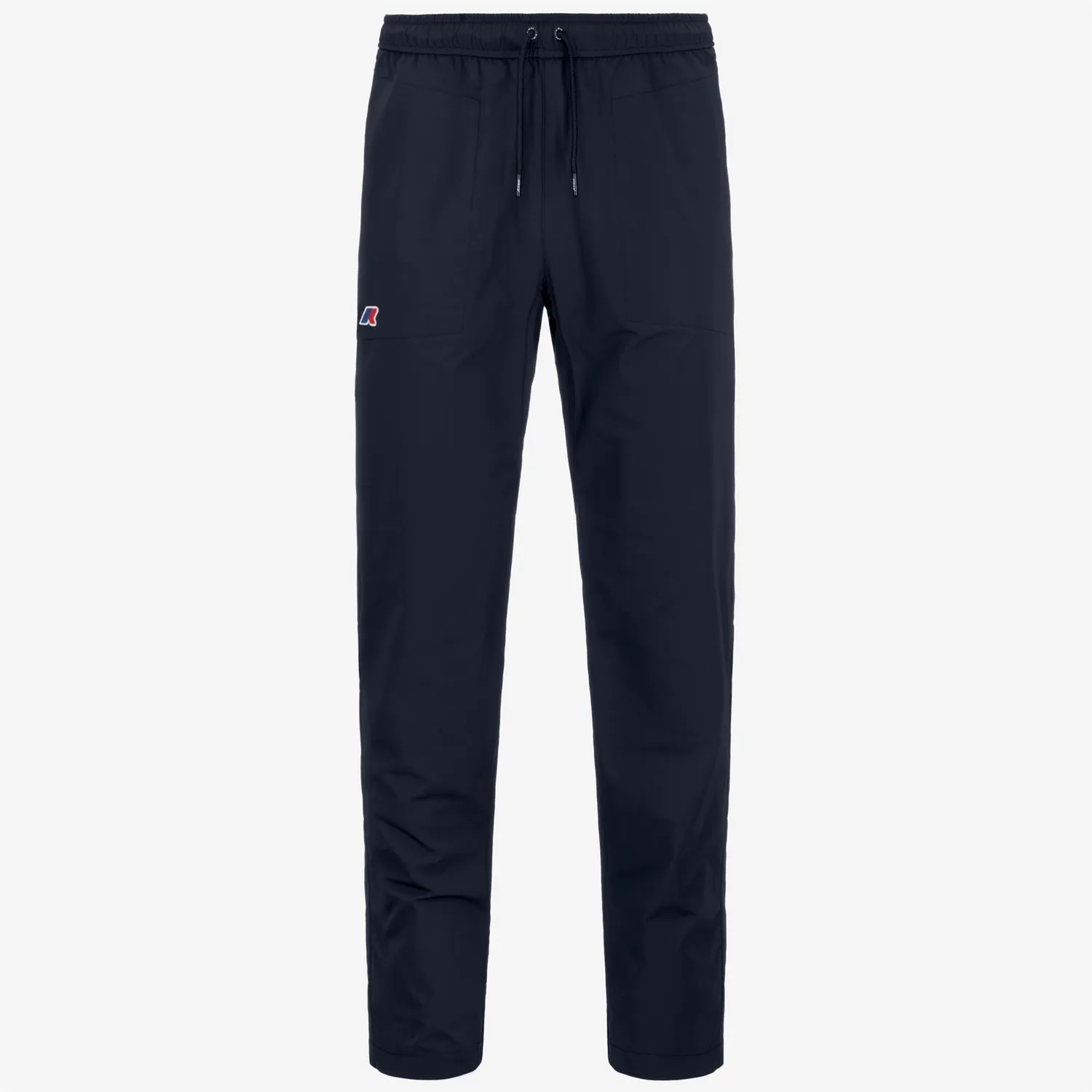 K-Way Med Travel pantaloni albaștri unisex din bumbac