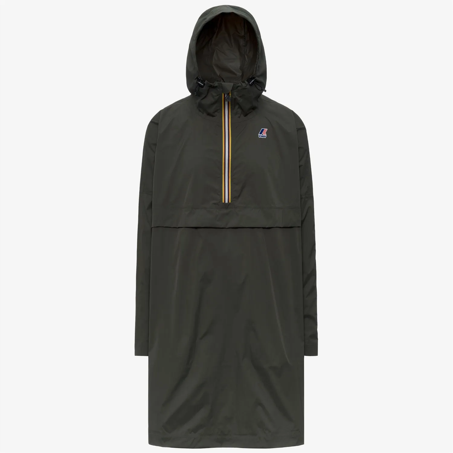 K-Way Le Vrai 4.0 Fortune poncho ploaie Green Blackish lung