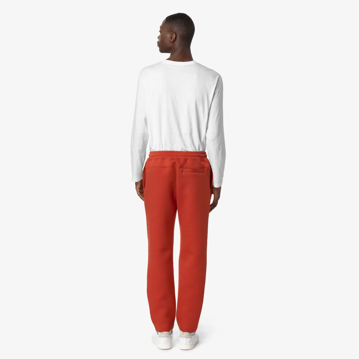 K-Way Micka pantaloni sport barbati rosii poliester