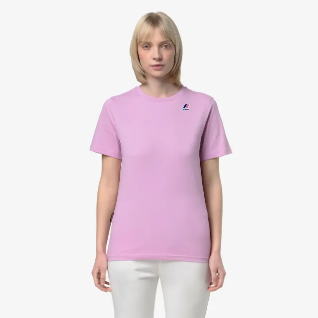 K-Way Leonide tricou unisex Roz Lavandă pliabil