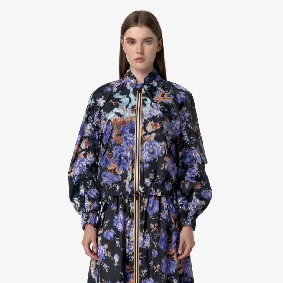 K-Way Asa Graphic UJ bomber cobalt impermeabil
