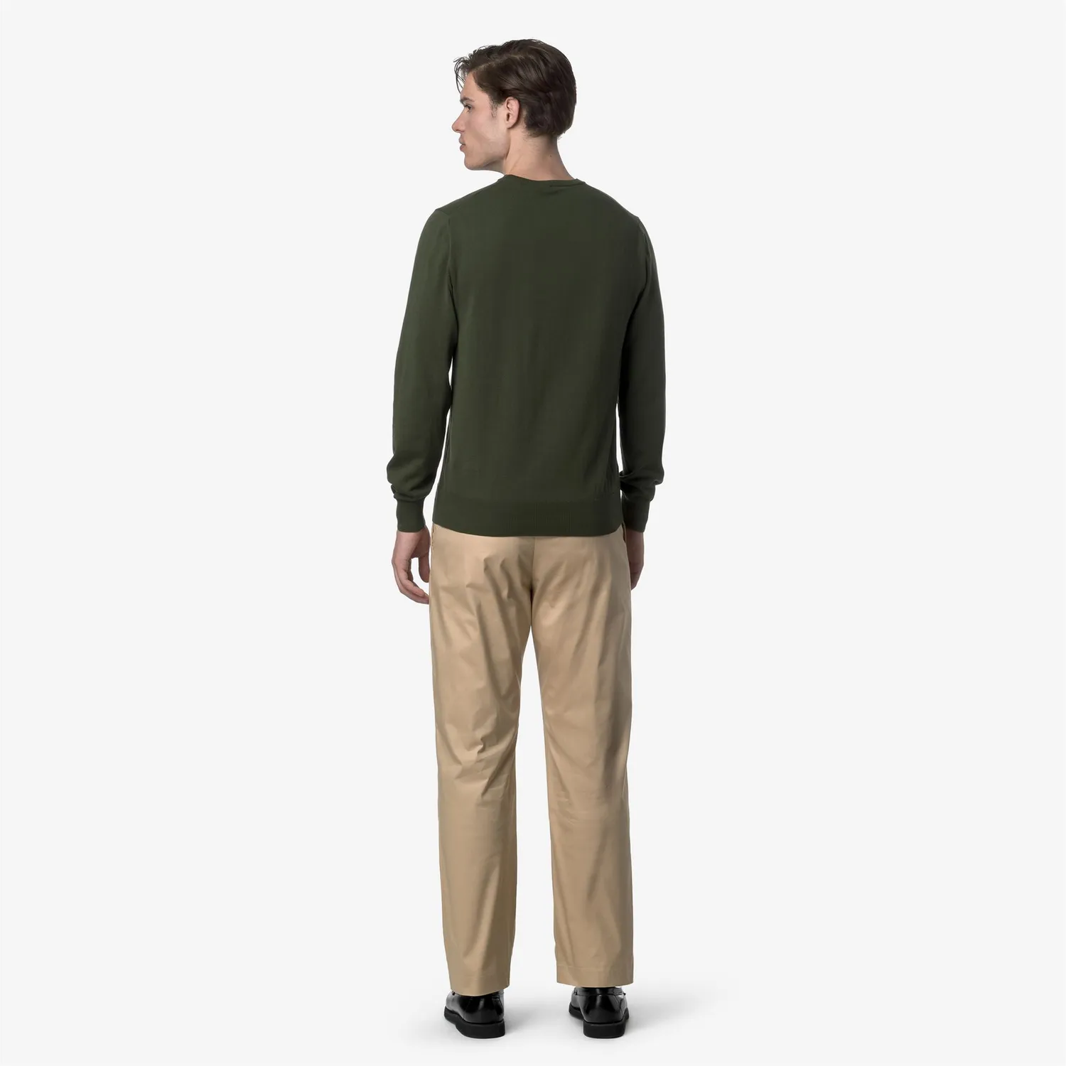 K-Way Ralph Twill Tech pantaloni chino Beige Rope slim