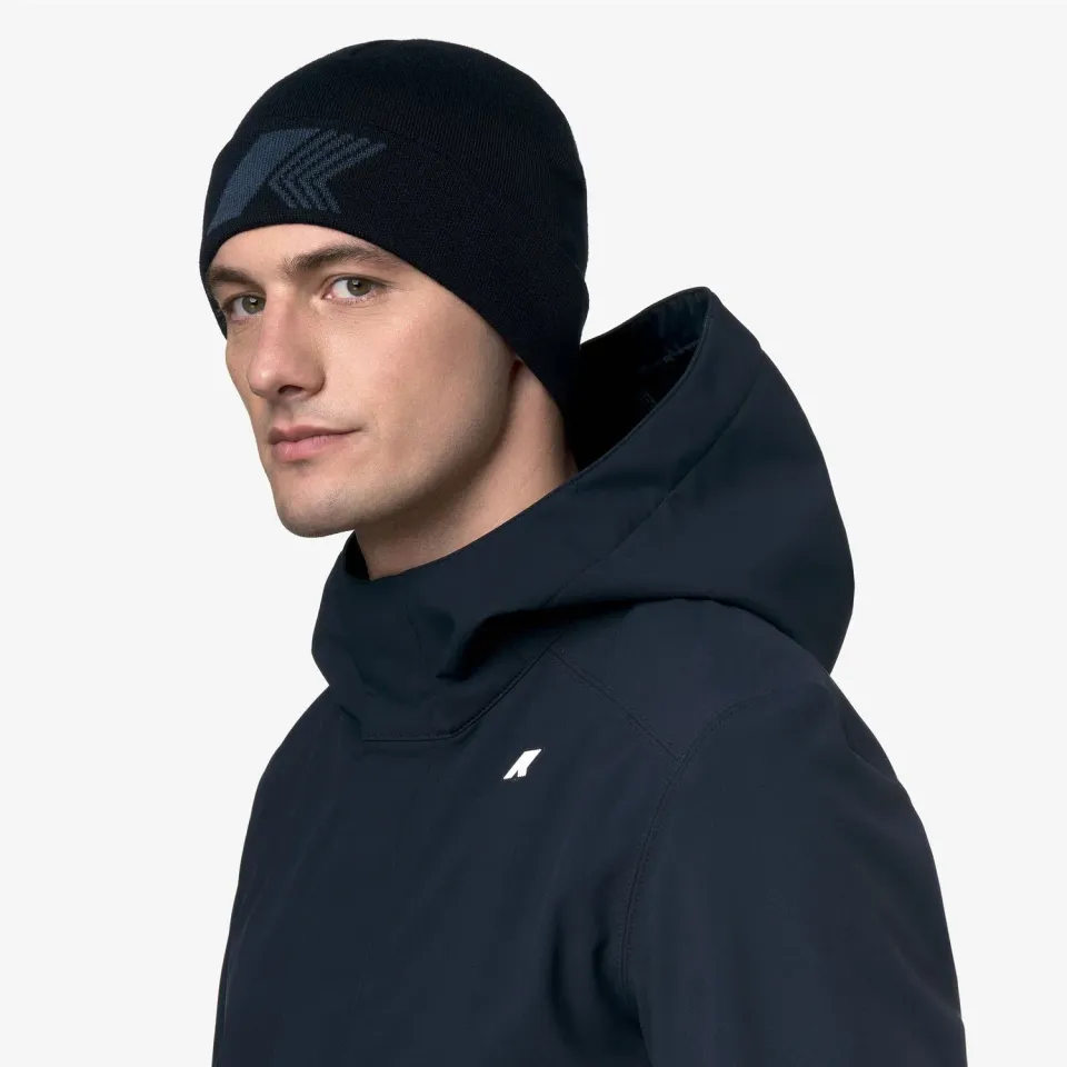 K-Way Klassic Briz Double Front Knit caciula albastra