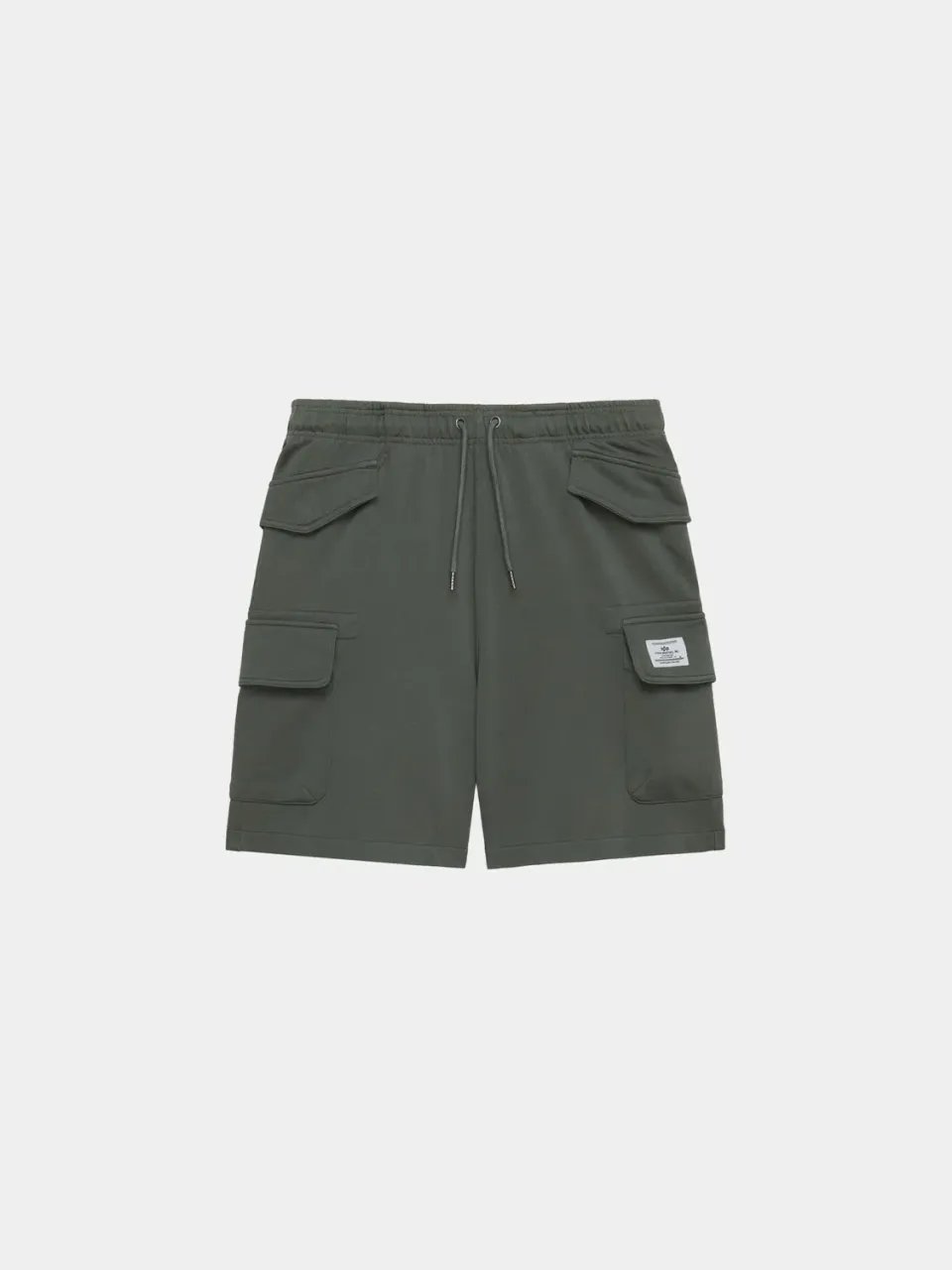 Alpha Industries Essential Cargo French Terry pantaloni scurti field gray cargo