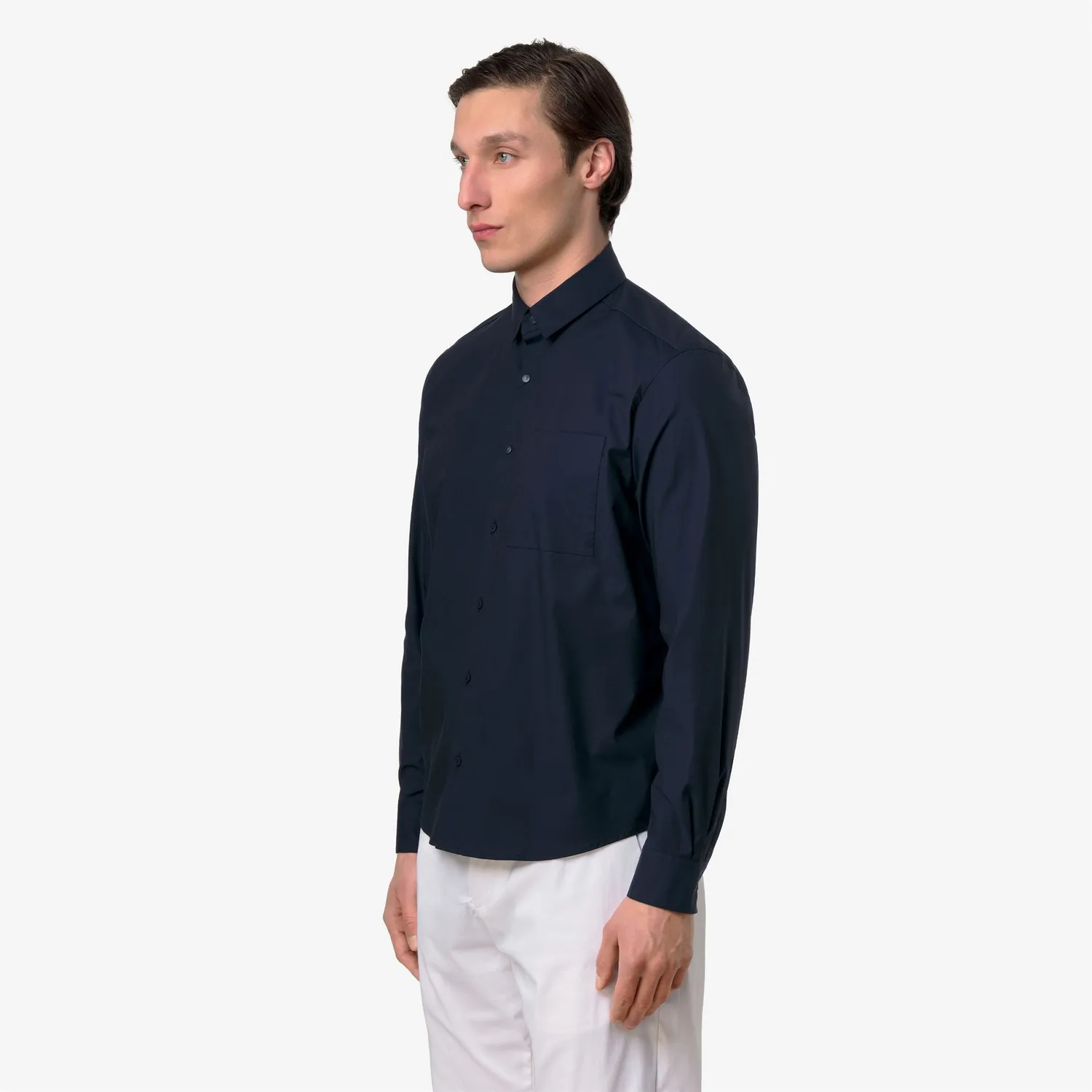 K-Way Damir St Poplin No Iron camasa albastra