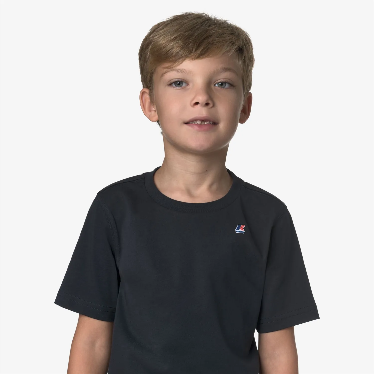 K-Way Leonide tricou copii albastru pliabil